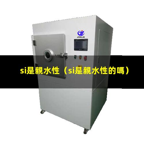 si是親水性