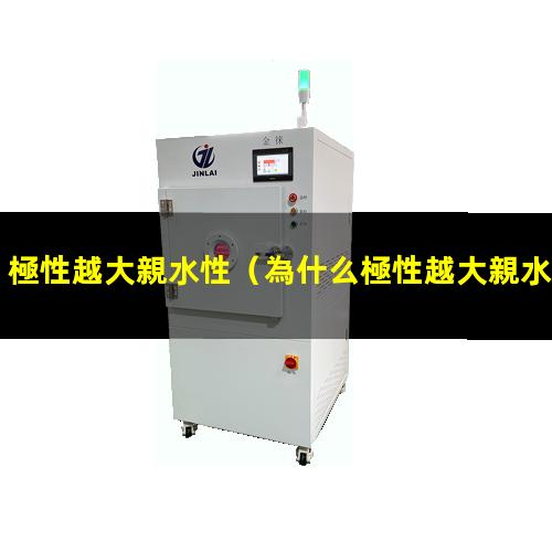 極性越大親水性