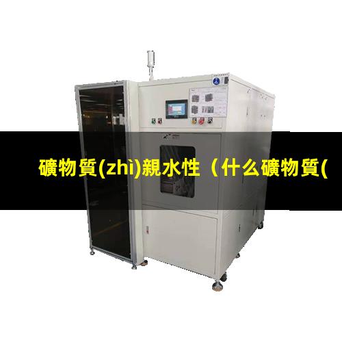 礦物質(zhì)親水性