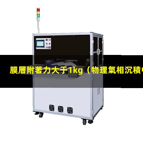膜層附著力大于1kg