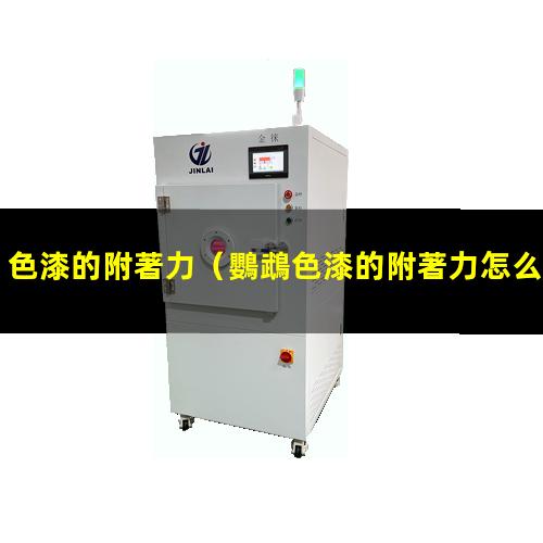 色漆的附著力