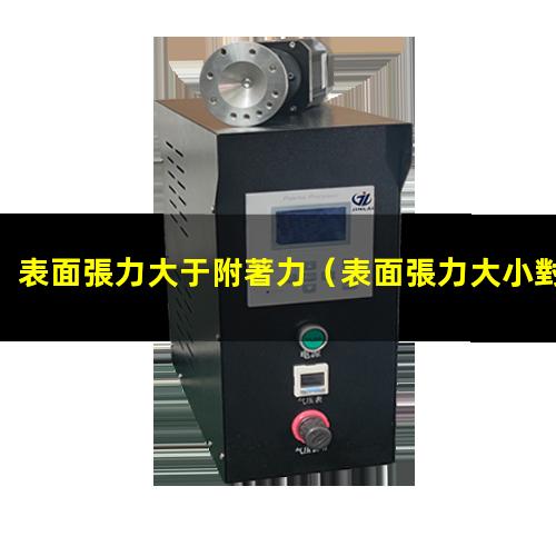 表面張力大于附著力