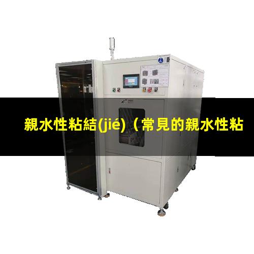 親水性粘結(jié)