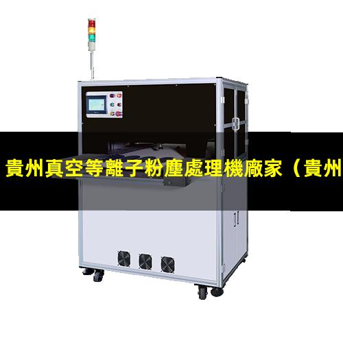 貴州真空等離子粉塵處理機廠家