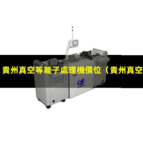 貴州真空等離子處理機價位