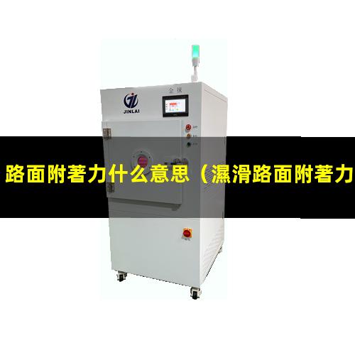 路面附著力什么意思