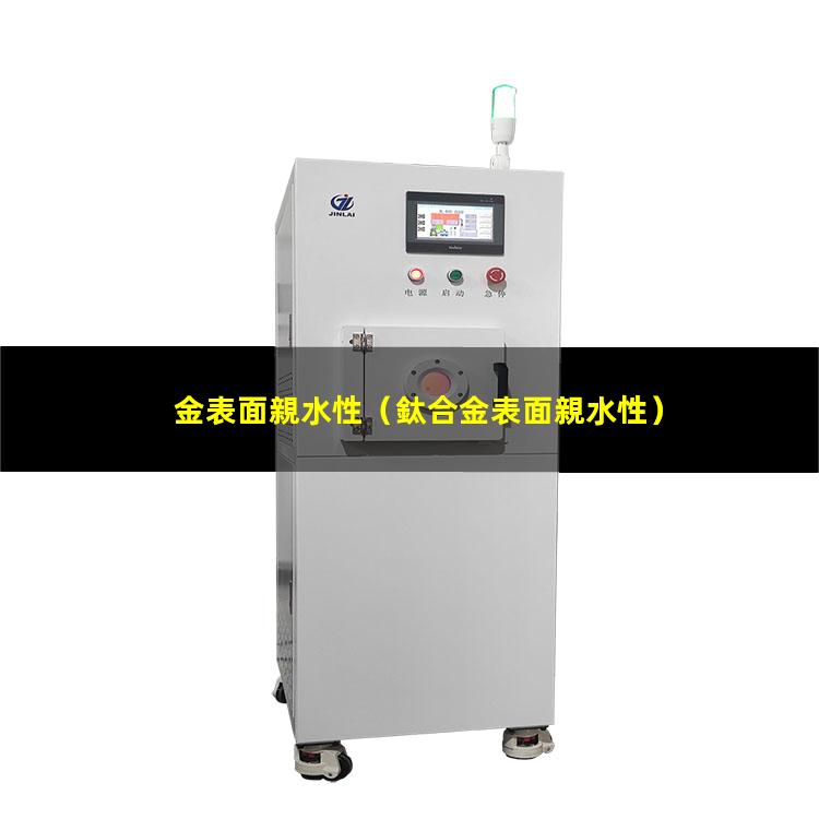 金表面親水性
