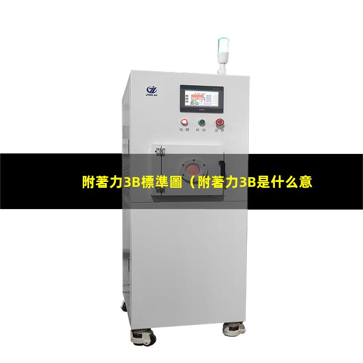 附著力3B標準圖