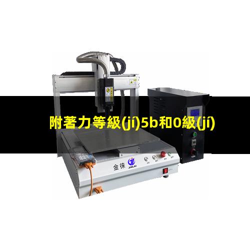 附著力等級(jí)5b和0級(jí)