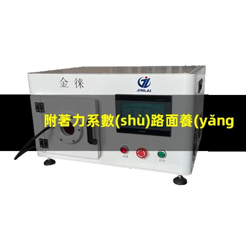 附著力系數(shù)路面養(yǎng)護(hù)